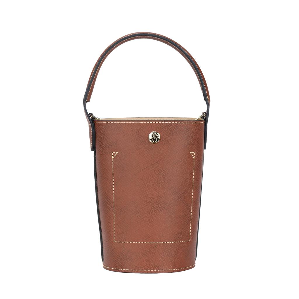 Longchamp Épure 12 Mini Bucket Bag Women Handbags Brown 10213HYZ035