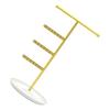 Detachable Jewelry Storage Rack Display Stand for Earrings Rings Accessories Space Saving Necklace Bracelet Rack
