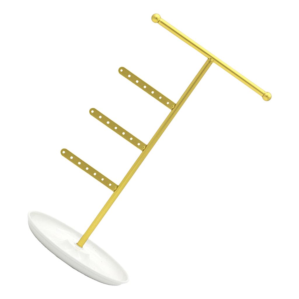 Detachable Jewelry Storage Rack Display Stand for Earrings Rings Accessories Space Saving Necklace Bracelet Rack