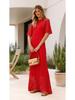 2026 Stylish Women's Two-Piece Set: Round Neck Hollow Dress with Airy Feel