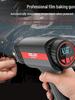 Delixi Digital High-Temp Hot Air Gun - Industrial Grade Blower for Grout, Sealing, and Baking.