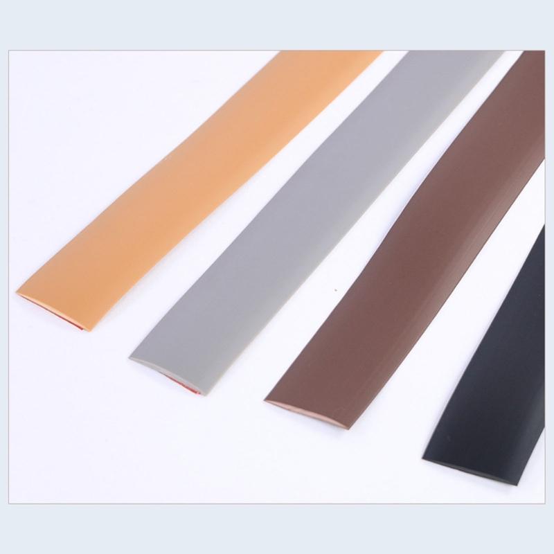 Bandes de finition de sol Bords Étanchéité PVC Bandes d'étanchéité de bas de porte Bandes de transition de sol pour combler les espaces du sol