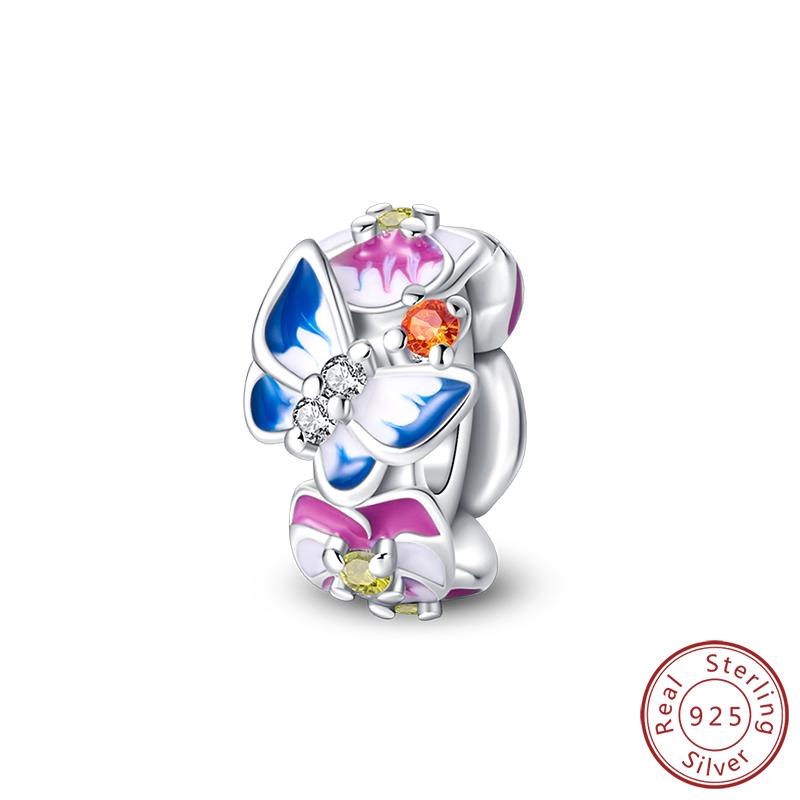 

Элегантные медные подвески-шармы в виде бабочек и стрекоз, многоцветные, 3 мм, для изготовления изысканных украшений своими руками, аксессуары, подарки