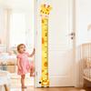 Cartoon Animal Height Measurement Sticker Peel Stick Self-Adhesive Bedroom Play Room Nursery Kindergarten Baby Growth Chart Ruler Decal