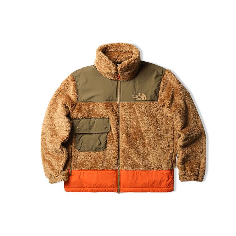 THE NORTH FACE Казуки Кураиси Флисовый Топ Унисекс Коричневый Стойка Умеренный NF0A5JU6-173 S brown