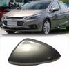 Left Side Rear View Mirror Cover Cap Trim Fit for Chevrolet Cruze 2017- Grey