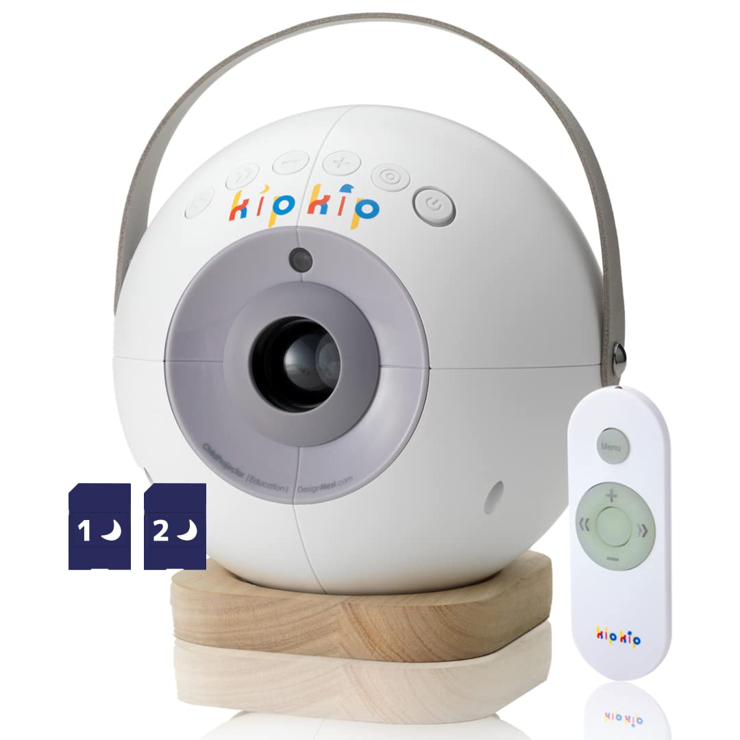 

kipkip Goodnight Projector [Bedtime Picture Book for 1, 2, 3, and 4 Year Olds, Birthday Gifts]
