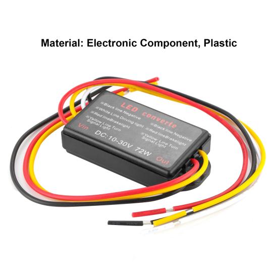 Strobe Controller Plug Play Replacement 10-30V Flashing Flasher Module for LED Side Marker