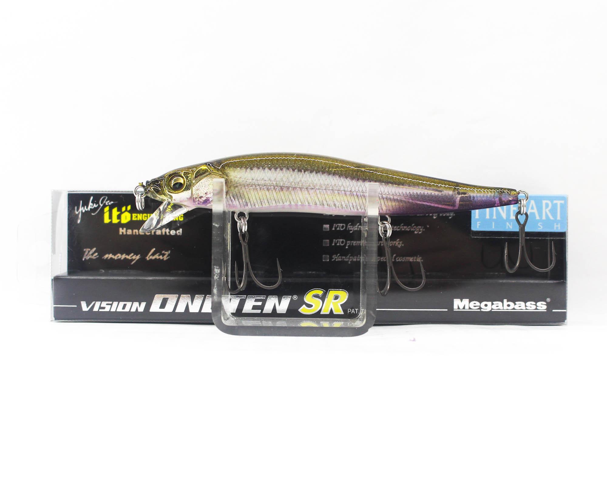 Megabass Vision 110 Oneten SR Slow Floating Lure FA Ghost Wakasaki (0356)