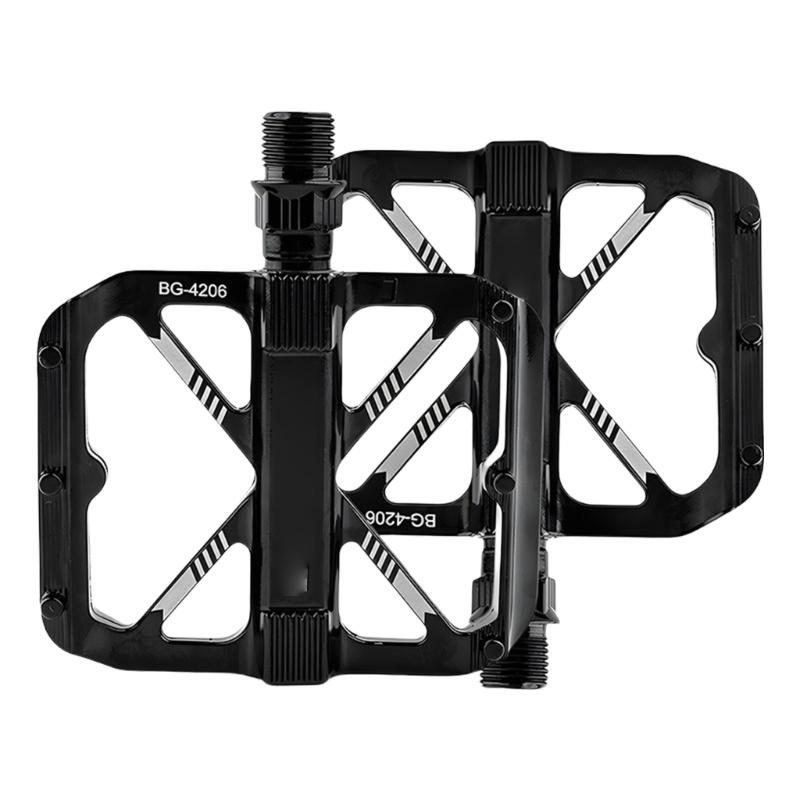 

Sealed Bearing Bicycles Pedals Platform, 9/16Inch Flat Pedals Antislip Bike Footrest Dustproof Mountain Bicycles Pedals 1