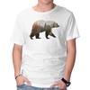 Unisex Crew Neck T-Shirt Ursa Nature Graphic Short Sleeve Casual Tee
