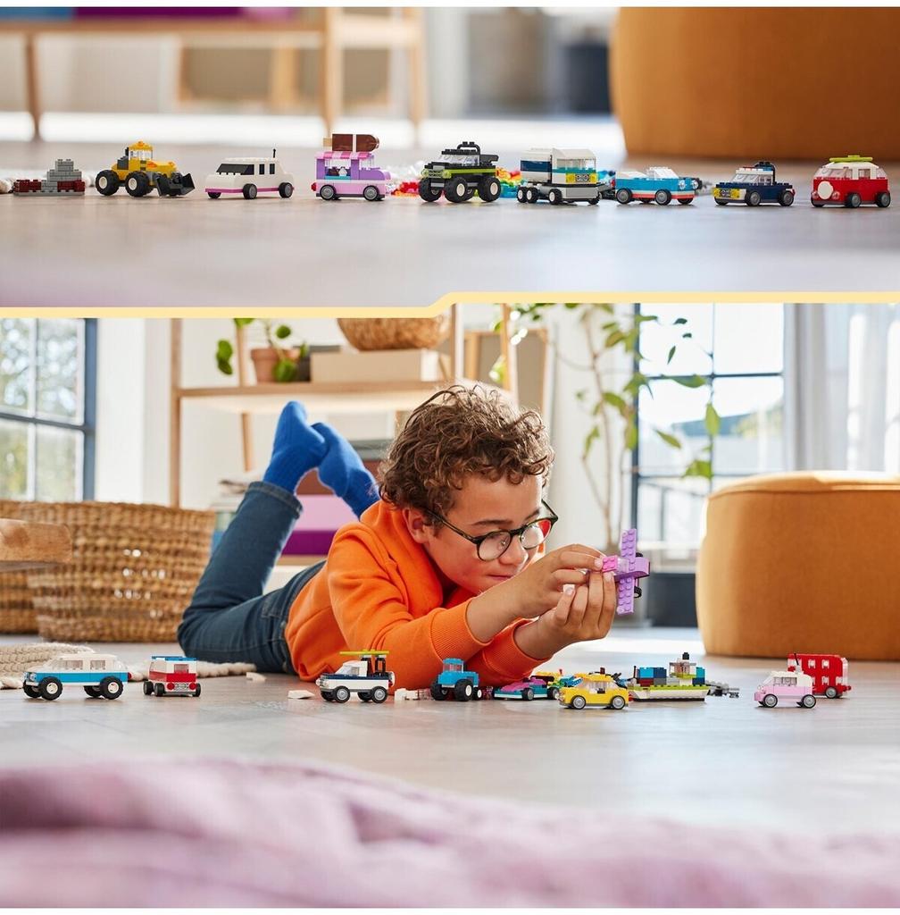 LEGO конструктор Classic – Творческие транспортные средства (11036)