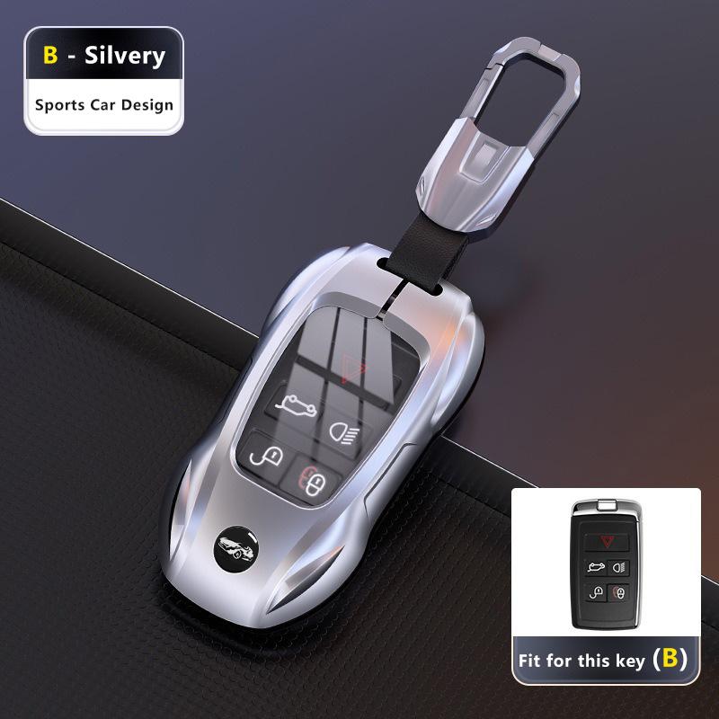 Car Key Case Shell Cover Fob for Land Rover Range Rover Sport Evoque Freelander Velar Discovery 4 LR2 LR4 for Jaguar XJ XF XJL