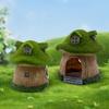 Aquarium Decoration Mushroom House Resin Fish Cave Shrimp Hideout Shelter Fish Tank Landscaping Decoration for Home Fish Tanks
