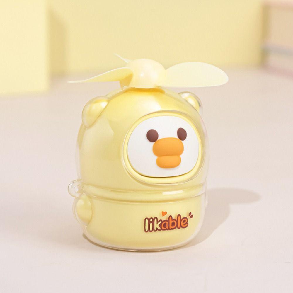 Handheld Desk Fan Panda Pocket Fan Creative Mini Fan  Girl