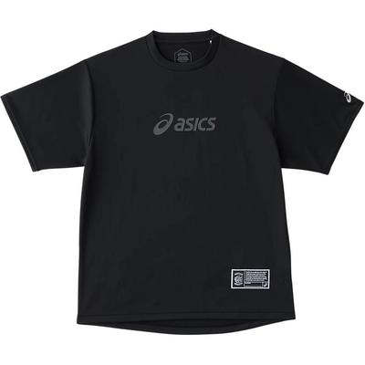 Asics Midtown Krakens Series SS24 Logo Round Neck Loose Outdoor Casual Sports Short Sleeve Basketball Shirt Unisex Tops Performance-Black 2063A337-002