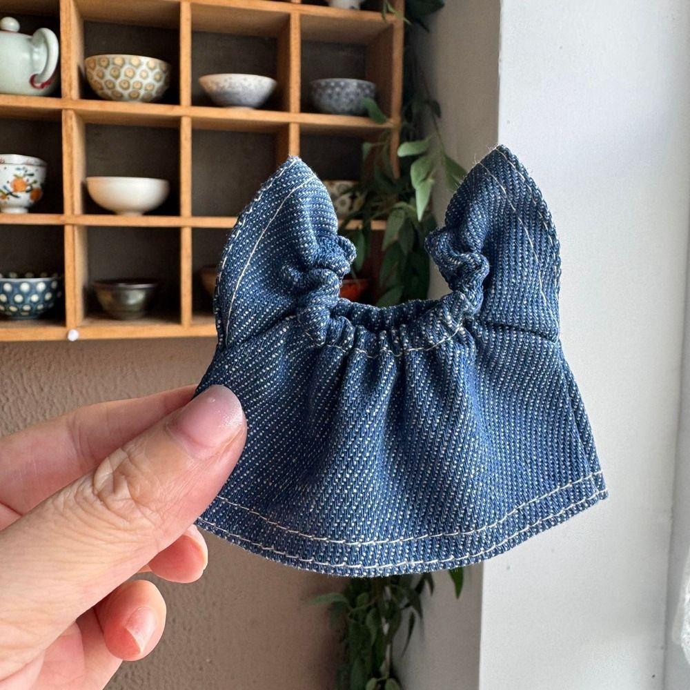 Multistyles Doll Jeans Shirt Fashion Cotton Doll Suit Pants Trousers Clothes  for 10cm Cotton Doll