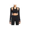 Nike X MMW Collaboration Logo Sports Bra Women Underwear Black DD9423-010