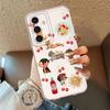 Cartoon Cat And Dog Phone Cover Case for Samsung Galaxy S26 S21 S22 FE Note 20 Ultra 10 S20 Plus S24 S23 Ultra S25 Edge