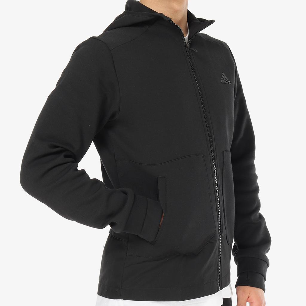 Adidas Ei Htt Mb Knitted Hooded Comfortable Long Sleeve Jacket Men Jacket Black DM5254