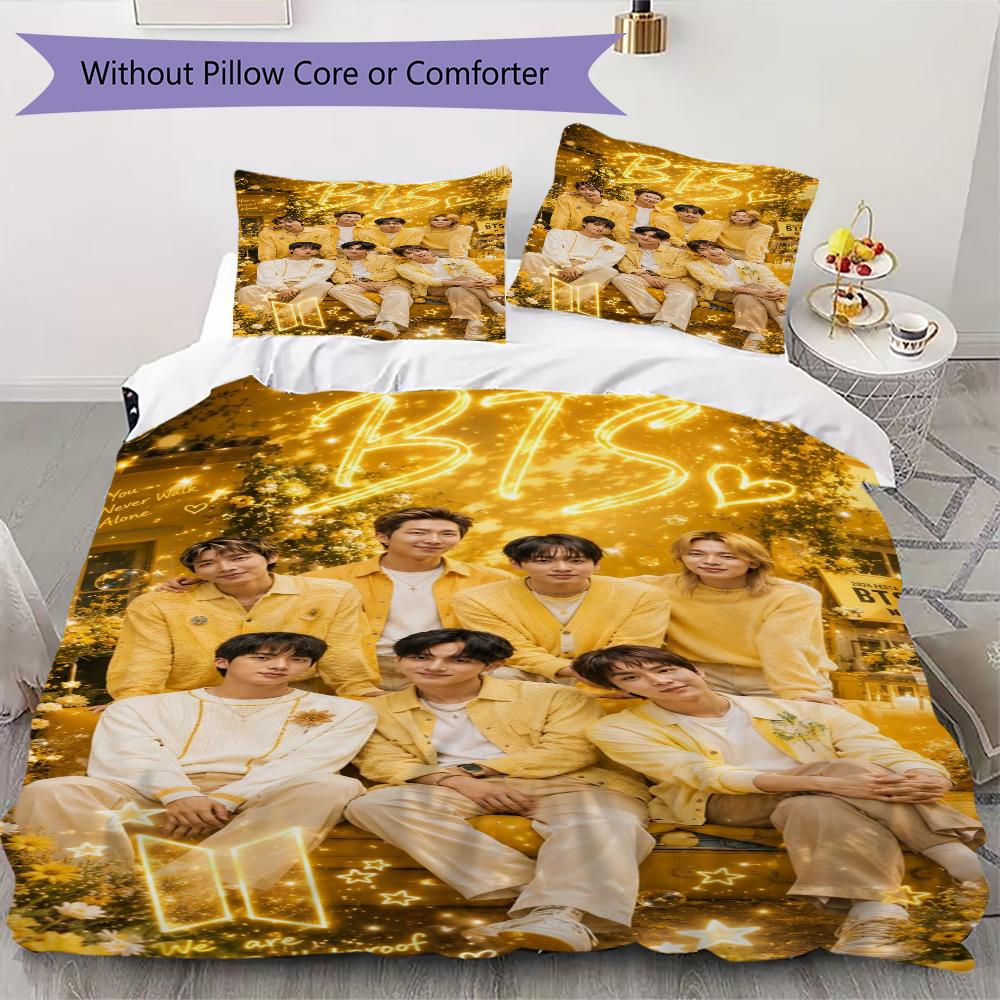 Pastel Pop Collage Bedding 1 Duvet Cover 2 Pillowcase Without Core Without Core Christmas Birthday Gift Duvet Cover And Pillowcase