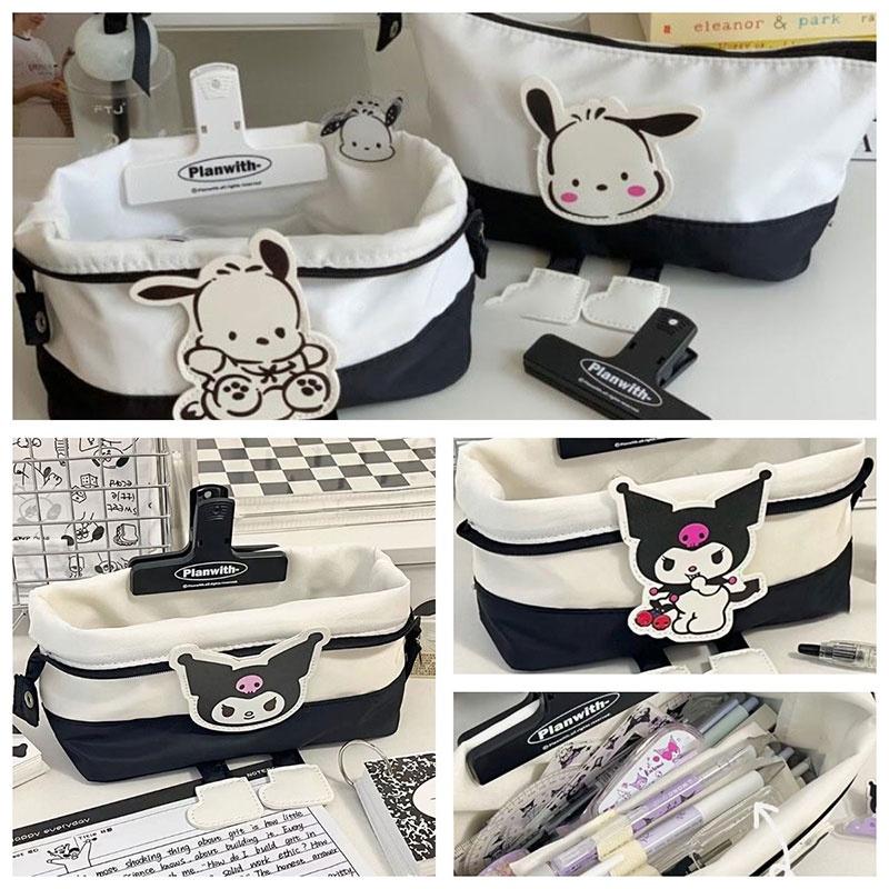 Grote Capaciteit Oxford Cartoon Pachagou En Kuroomi Etui Voor Studenten