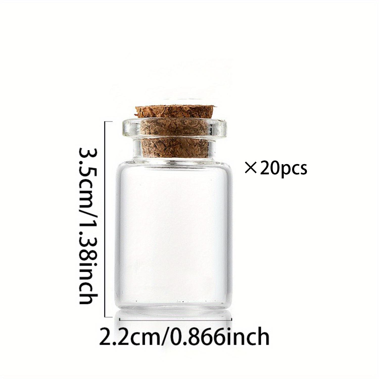 

20\30\40\50pcs small glass jar with cork,diy handicraft material,sand bottles,display bottles,party favor decorative bottles