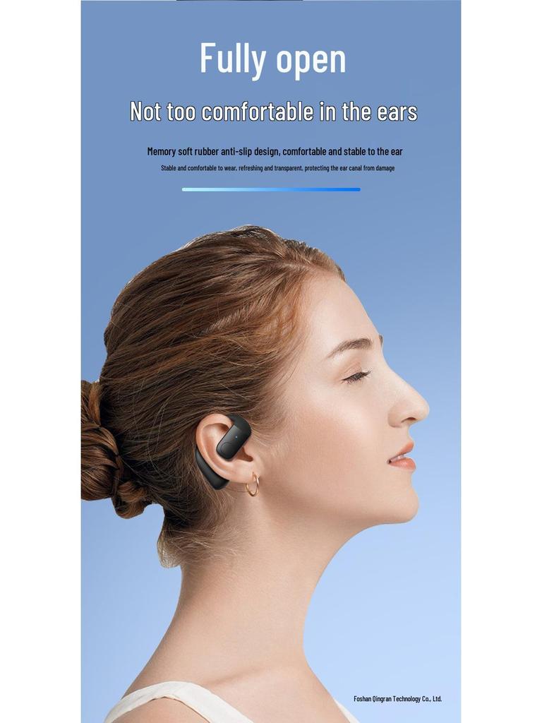 F22 Wireless Business Bluetooth Headset - Universal Fit for Both Ears, Large Battery Capacity, Extended Standby