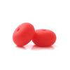 14mm 10Pcs Silicone Beads Food Grade Abacus Teething Beads for Baby Teether Chewing Pacifier Clip Chain BPA Free Accessories