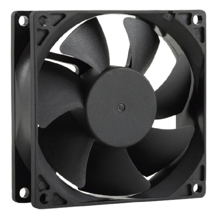 Computer Component 8025 Cooling System Fan Sturdy ABS Frame Thermal Management Solution For Electronics Servers Storage Devices