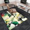 1pc Power Rangers Green Ranger Anime Cartoon Design Office Chair Mat Non-Slip Carpet for Home Decor, Suitable for Office, Living Room, Bedroom, Game R