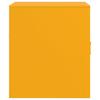 Nightstands 2 Pcs. Mustard Yellow 34.5 X 39 X 44 Cm Steel