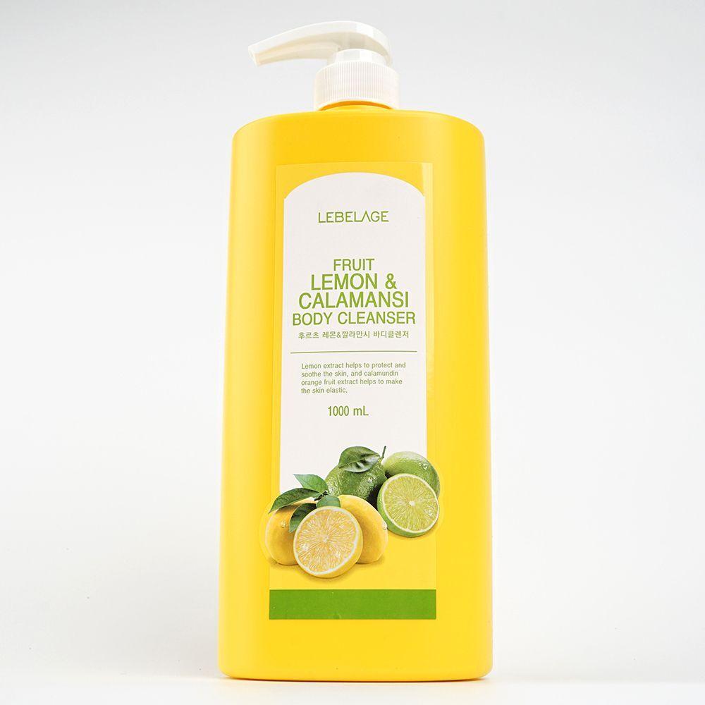 VMJODPXM Lemon Extract Shower Body Cleanser Large Capacity 1000ml