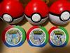 Pokepark Kanto Limited Pokemon Squirtle Wartortle Blastoise Set Pin Badge