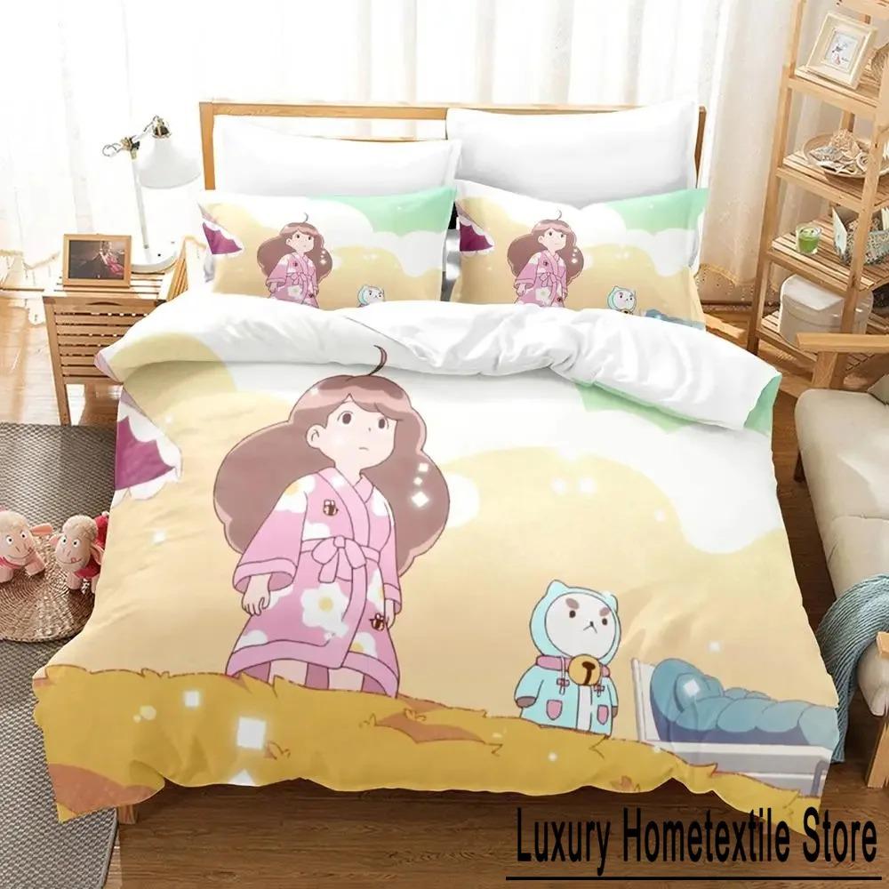 

Elegant Warm Cartoon Bee Puppy Cat Bed Size Boys Adult king Queen Quilt Comforter Comforter (quilt)-EU Single(135*200cm)3pcs