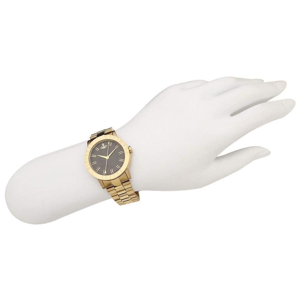 Vivienne Westwood Quartz Watch Black Gold VV213BKGD