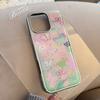 Watercolor Butterfly Suitable for 16 Apple 15pro Max Mobile Phone Case Iphone 14 Drop Glue 13 Fresh 15 Huawei