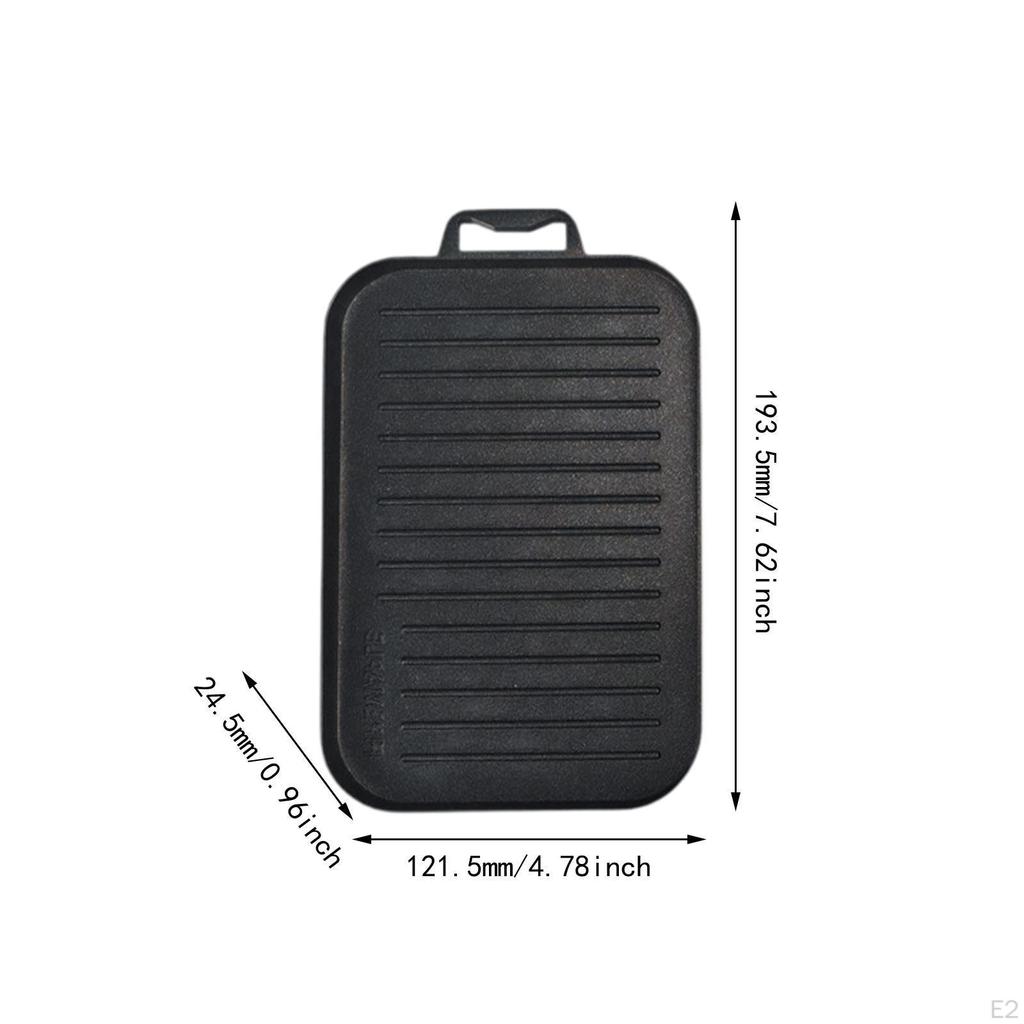 Camping Grilling Pan Baking Portable Bakeware Utensils Grill Plate BBQ Griddle for Travel