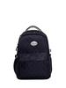 Schoolbag wholesale backpack women's large-capacity student schoolbag simple travel shoulder bag solid color burden reduction anti-splashing girl