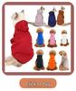 Solid Color High Neck Aran Cable Knit Sweater for Large Dogs