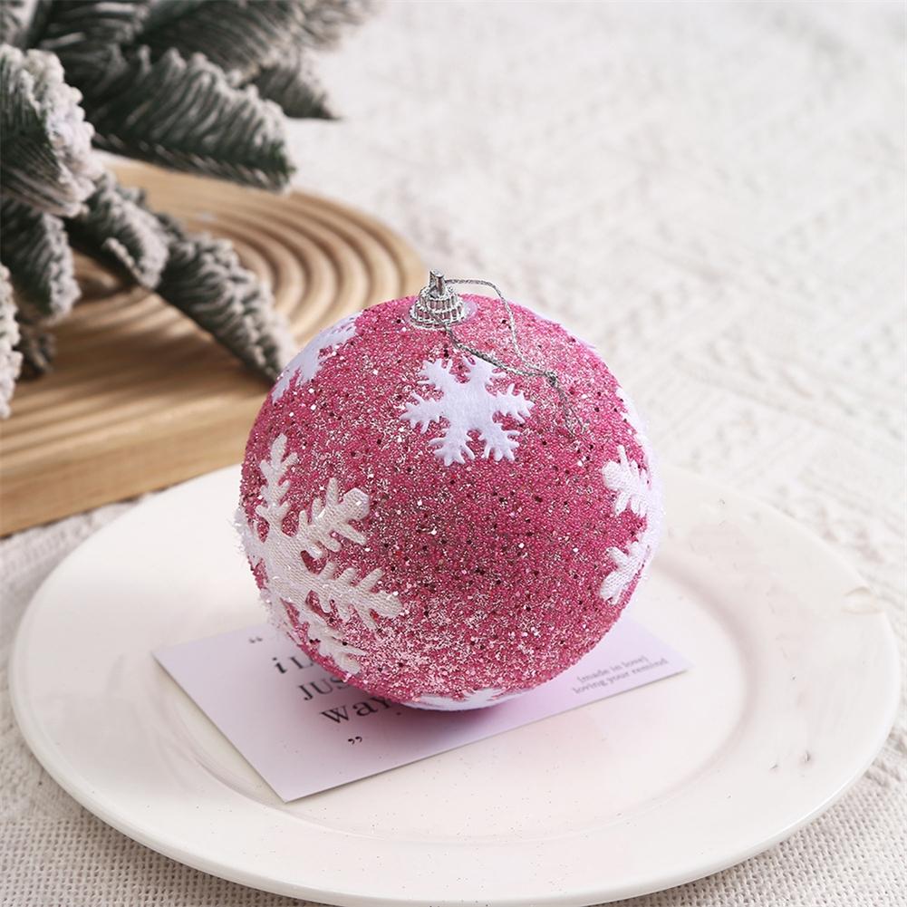 

1pc 10CM Christmas Ball Ornament Christmas Tree Decoration Hanging Pendant Home Party Christmas Tree Decor New Year