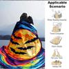 1pc Moon Bats Print Blanket   Lightweight Flannel Throw Blanket For Sofa, Bed, Living Room, Office, Outdoor Travel, Camping