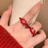 2025 Trendy High-End Chinese-Style Beaded Literary Ring