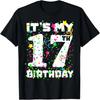 It's My 17th Birthday Shirt For Boys Girls Birthday Gift T-Shirt