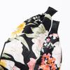 Headbands for Women Floral Pattern Knotted Wide Headbands Cross Knot Hair Bands Vintage Hairband Headbands Accessories
