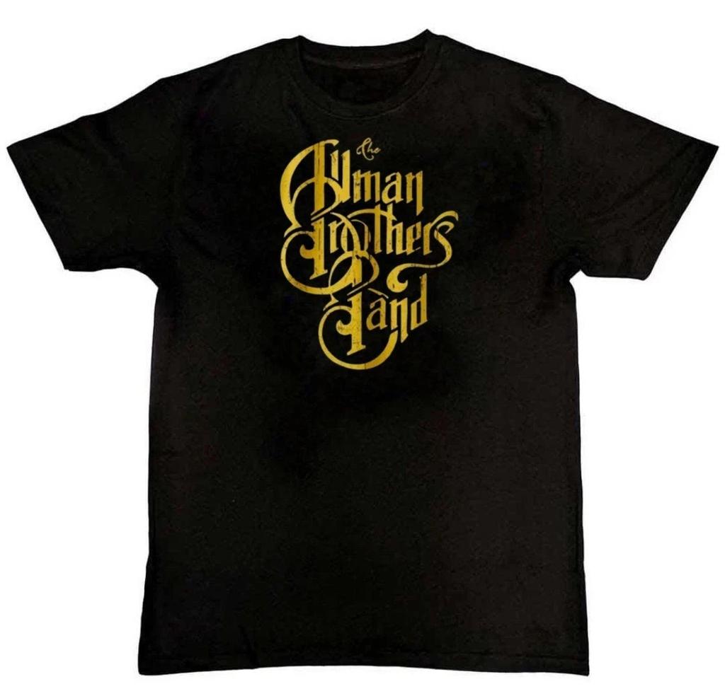 The Allman Brothers Band Vintage Logo Graphic Unisex 100% Cotton T-shirt Mens Tees Top