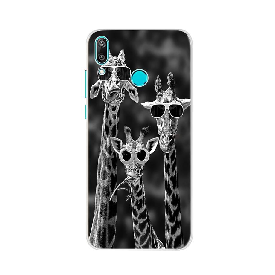 For Huawei Y7 2019 Case Silicone Cartoon TPU Cover Phone Case For Huawei Y7 2019 DUB-LX1 DUB LX1 LX2 LX3 Y 7 Prime Pro 2019 Case