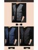 Men's Lightweight Down Vest 2025 - V-neck Warm Winter Gilet for Youth & Dads