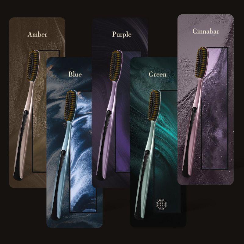 5/10pcs widened and extended brush head soft hair toothbrush for adult households