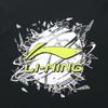 Li Ning Basketball Letter Logo Print Fashion Retro Comfortable Crew Neck Pullover Short Sleeve T-Shirt Casual Sports Set AHSUA05-2+AKST593-7